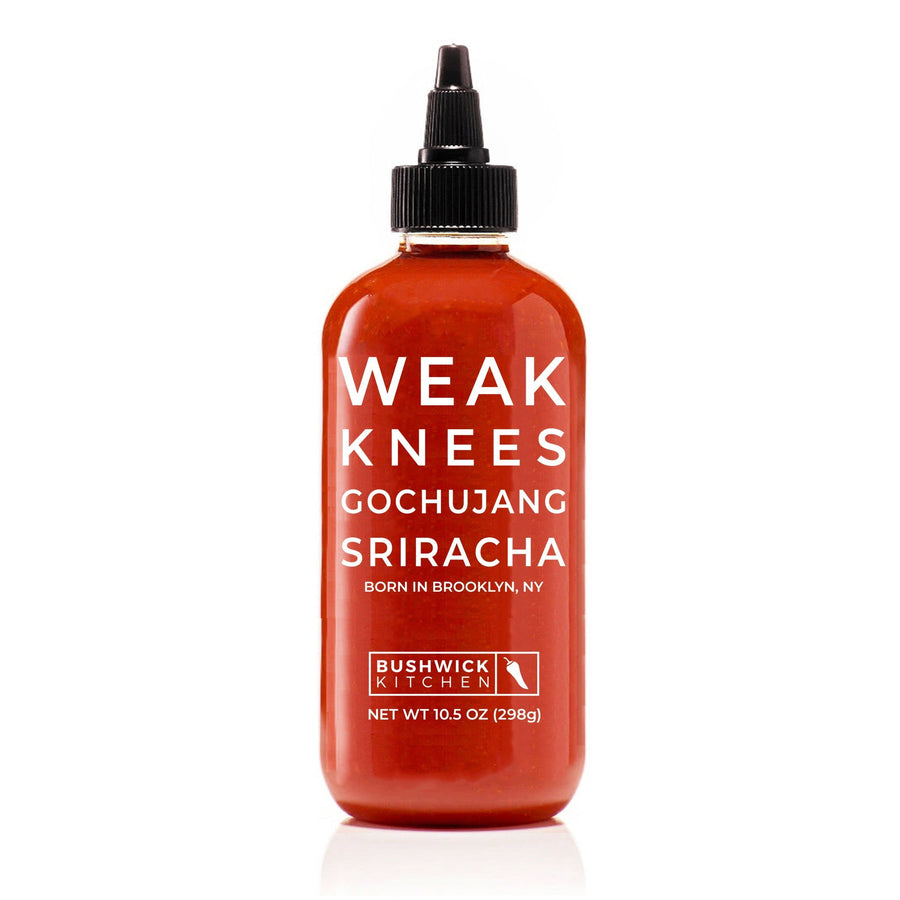 Weak Knees Gochujang Sriracha - Clear Harbor Sriracha Lineup